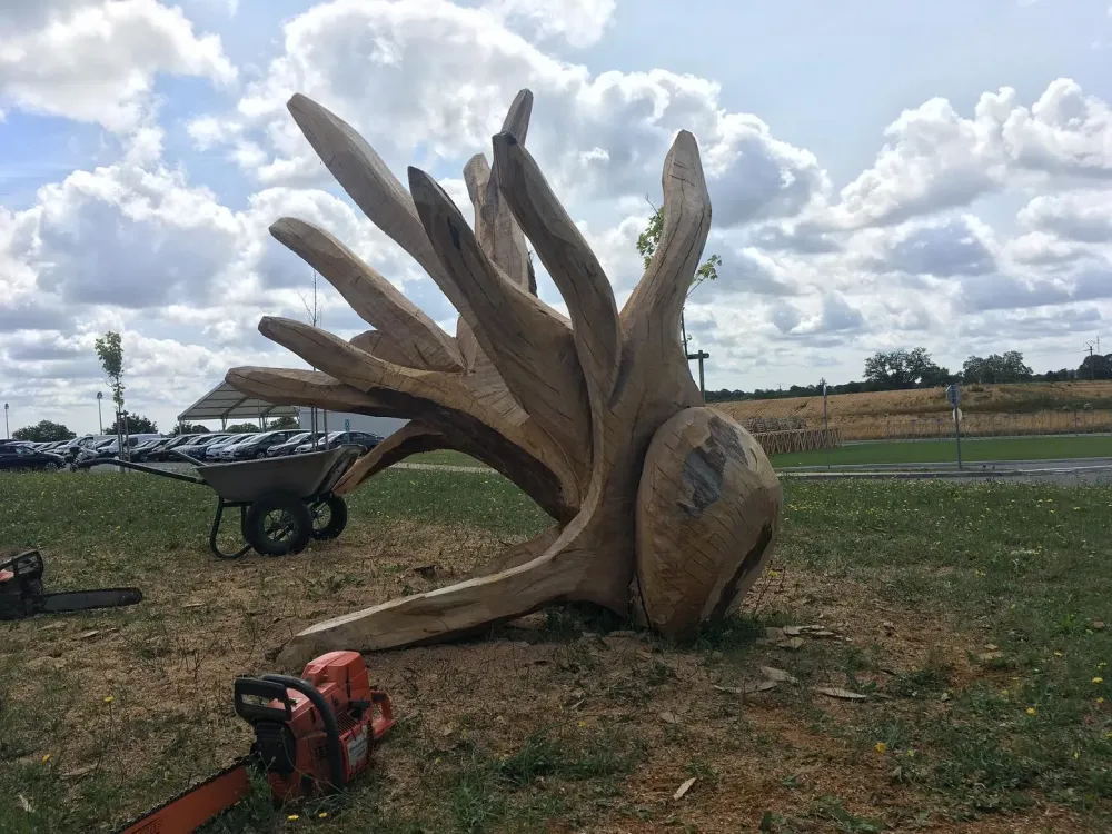 Sculpture Bourguibois